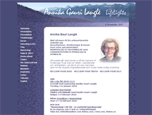 Tablet Screenshot of annikalangle.com